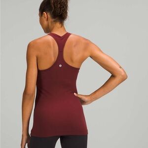 Lululemon Cool Racerback Tank Top *Nulu - Red Merlot